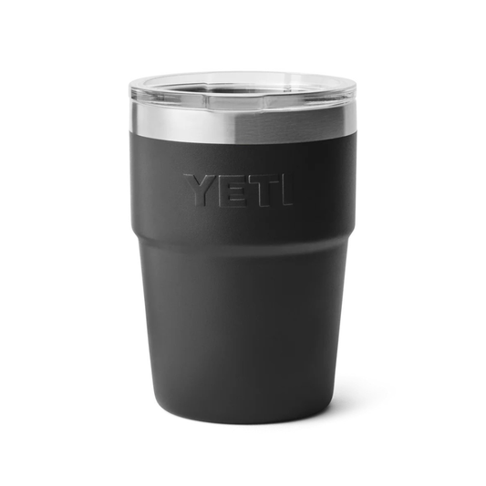 YETI Rambler 16oz Stackable Cup in Black