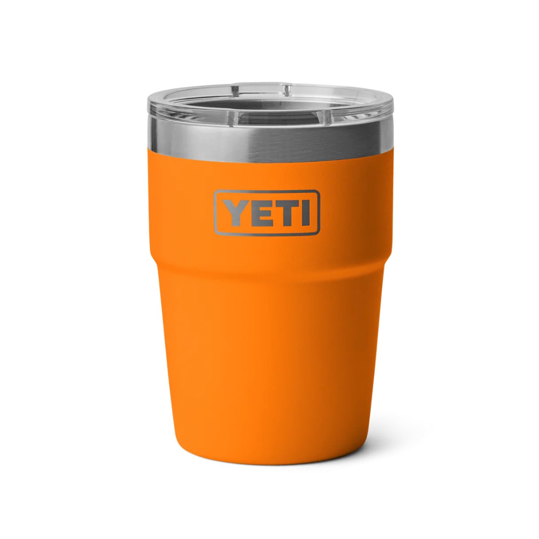 YETI Rambler 16oz Stackable Cup in King Crab Orange