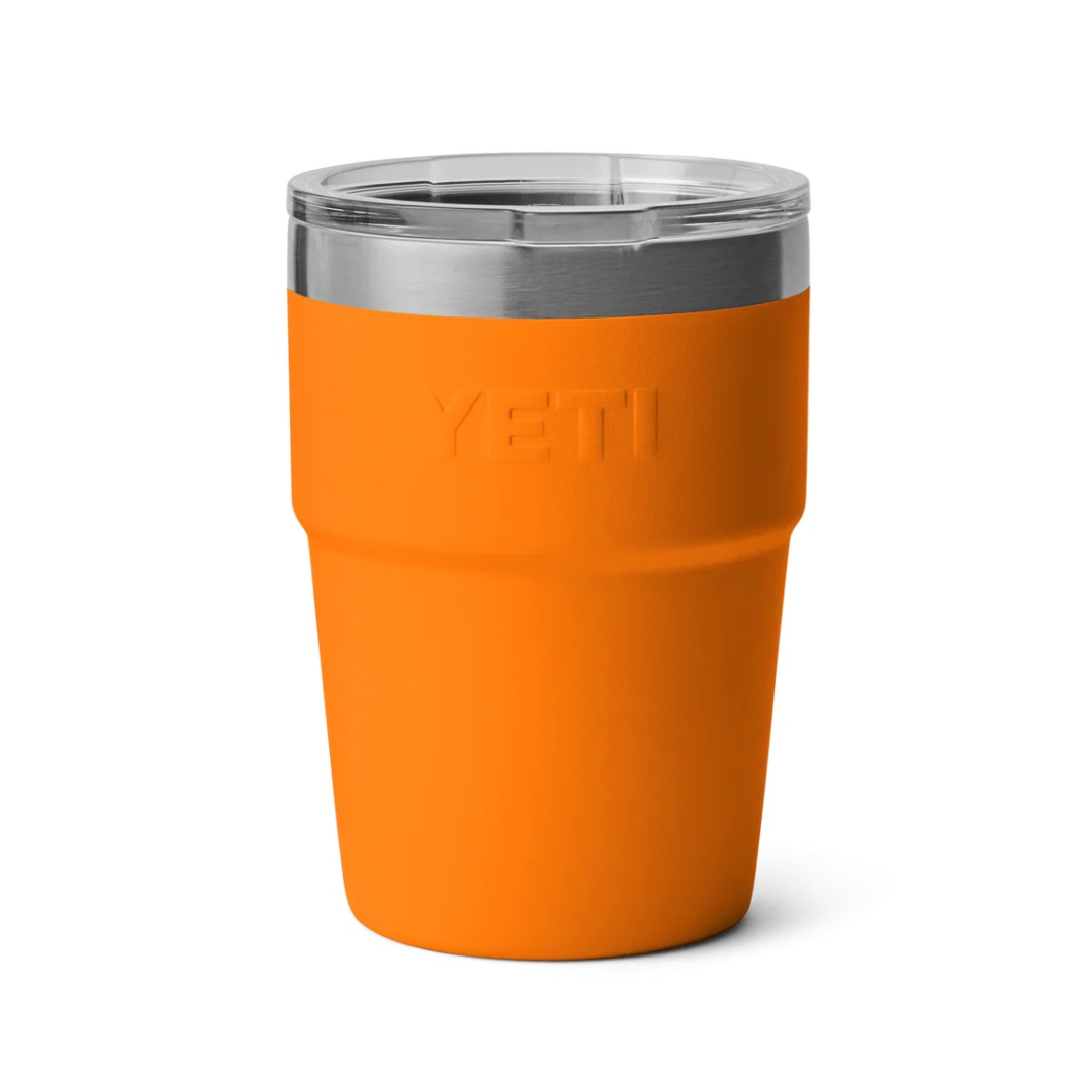 YETI Rambler 16oz Stackable Cup in King Crab Orange