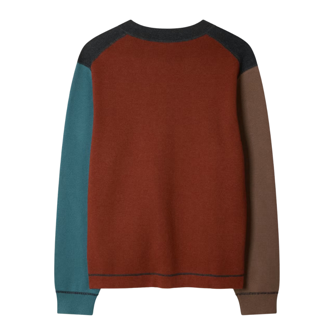 Paul Smith Button Up Cardigan in Charcoal