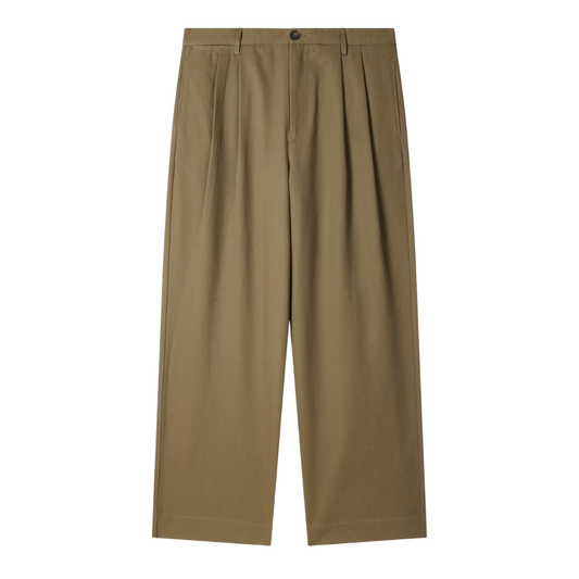 Paul Smith Pleated Trousers in Khaki