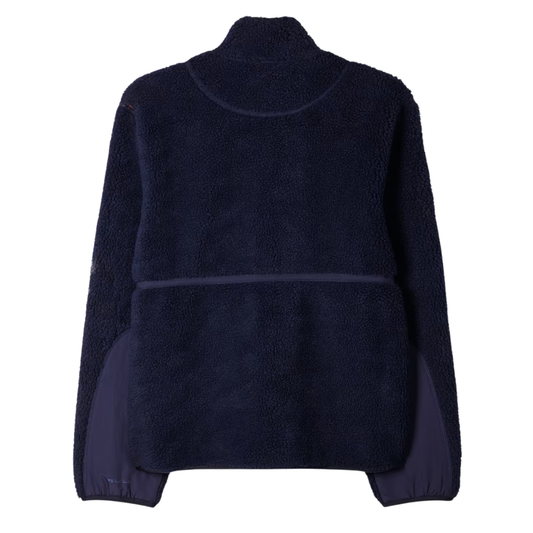 Paul Smith Zip Fleece Jacket in Dark Navy