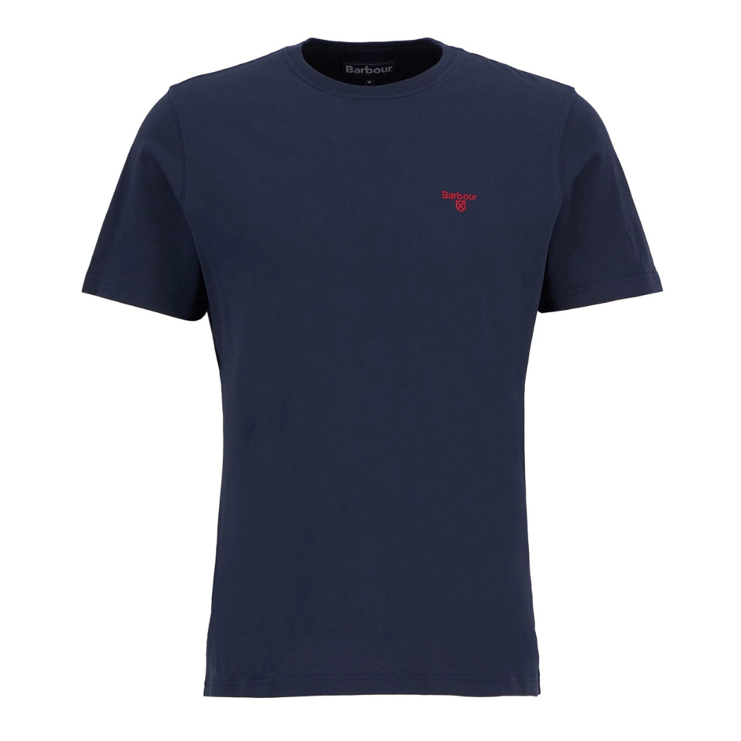 Barbour Essential Sports T-Shirt in Navy