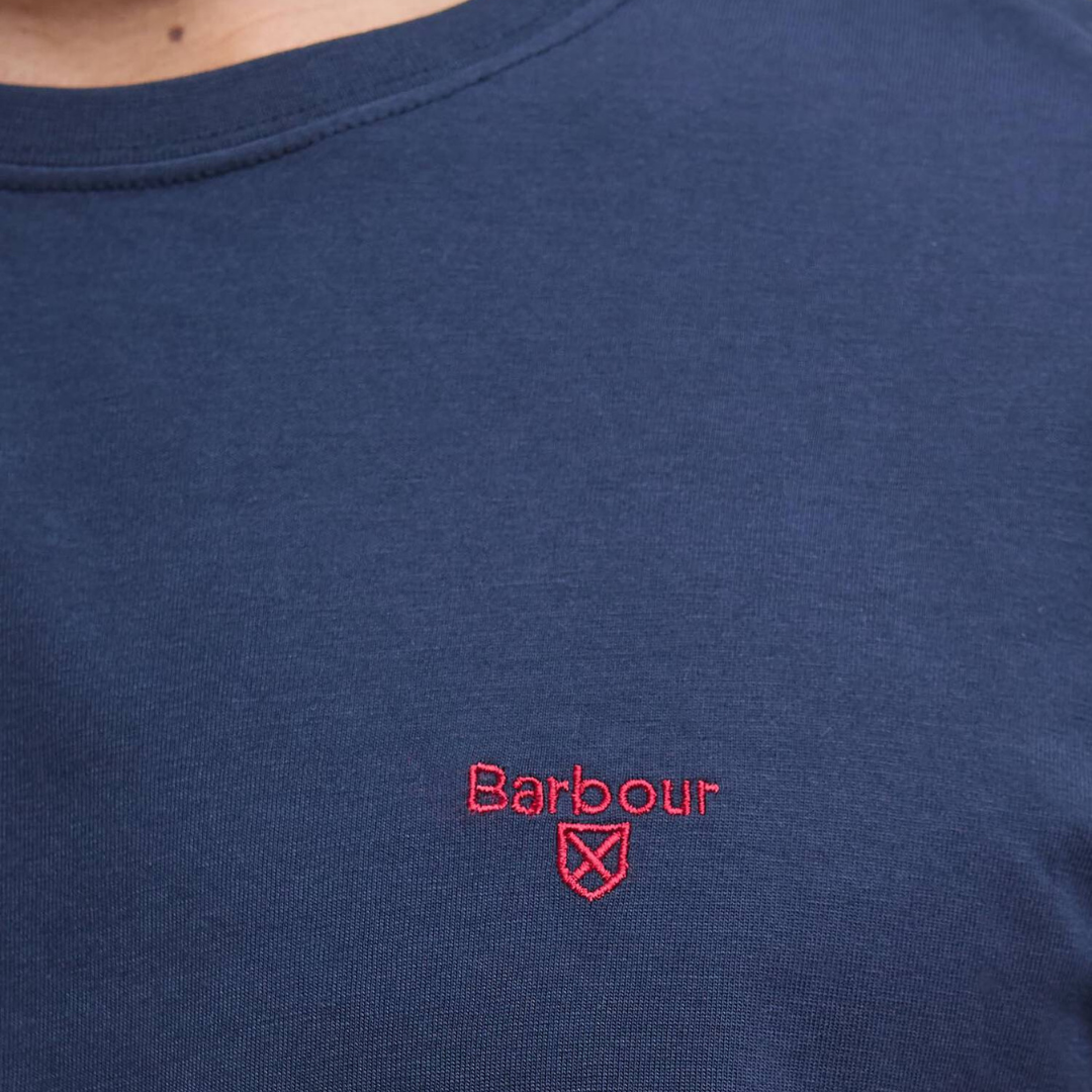 Barbour Essential Sports T-Shirt in Navy