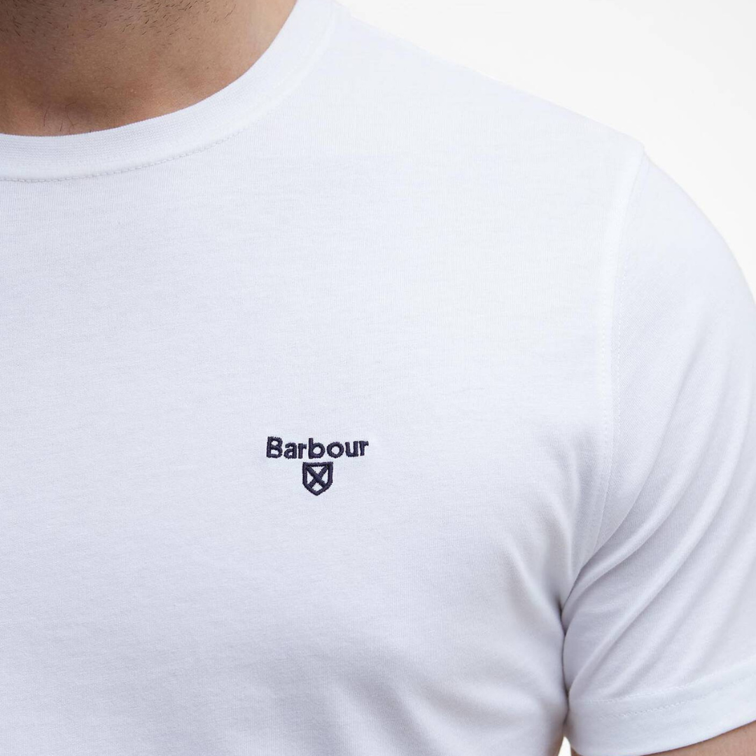 Barbour Essential Sports T-Shirt in White