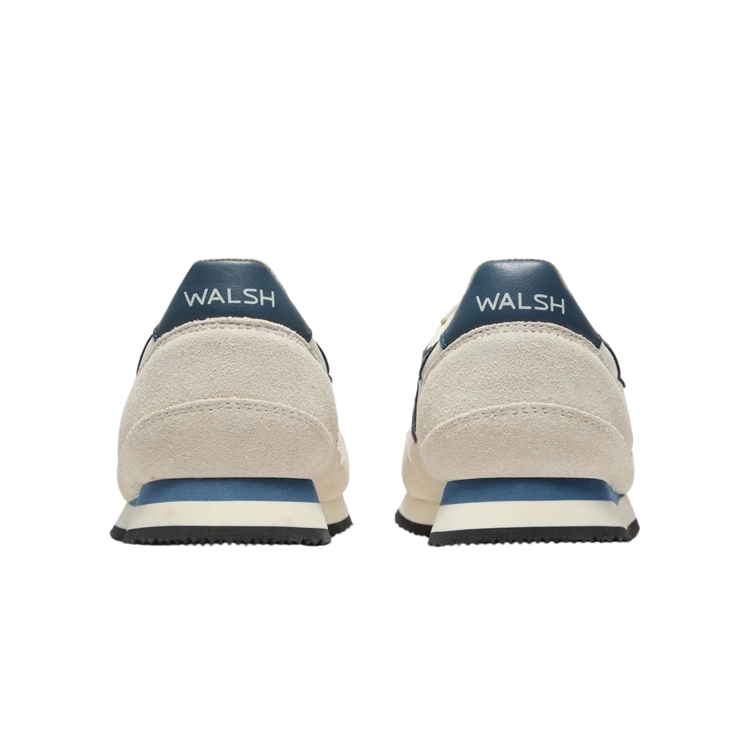 Walsh Ensign Suede Sneakers in White