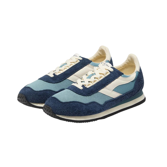 Walsh Ensign Suede Sneaker in Blue