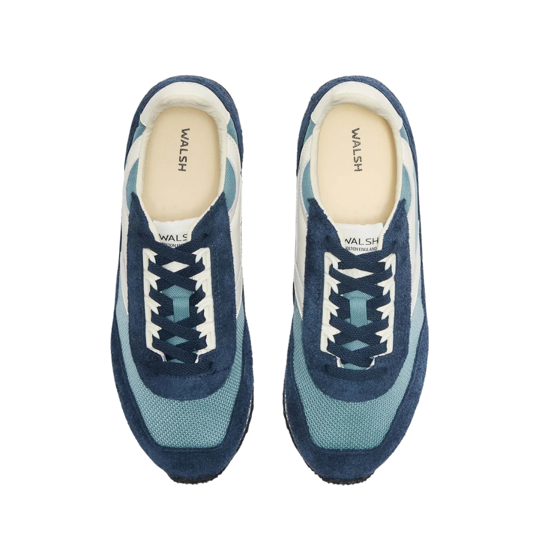 Walsh Ensign Suede Sneaker in Blue
