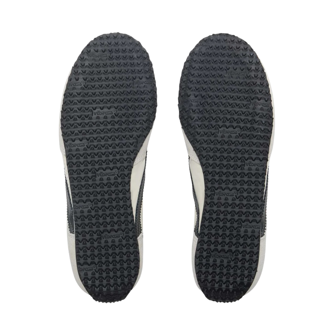 Walsh Gymmie Suede Sneaker in White/Black