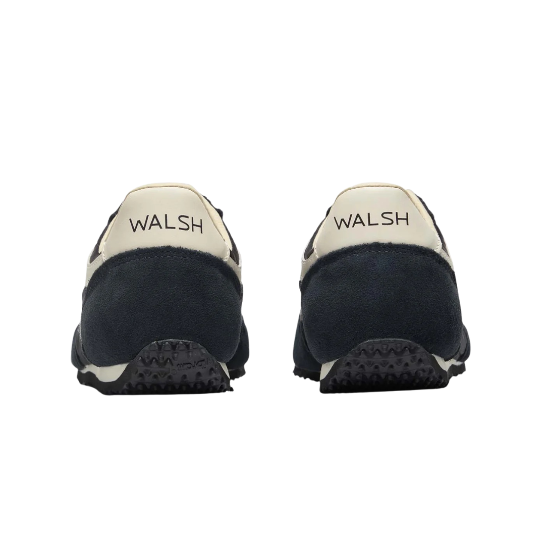 Walsh Gymmie Suede Sneaker in Black/White