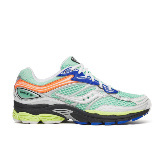 Saucony Progrid Omni 9 Sneakers in Mint/Multi