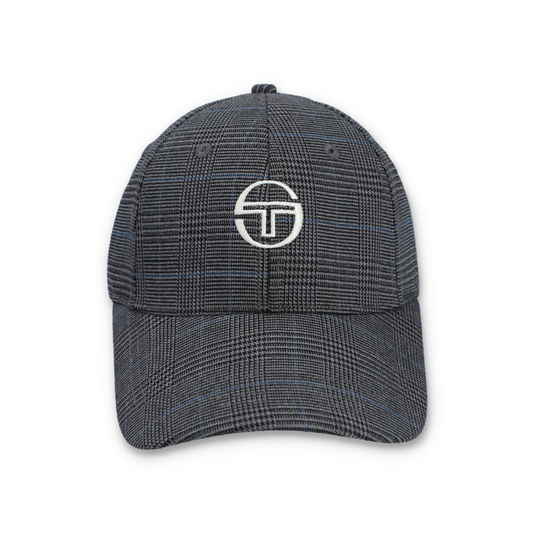 Sergio Tacchini Wessler 6 Panel Cap in Charcoal