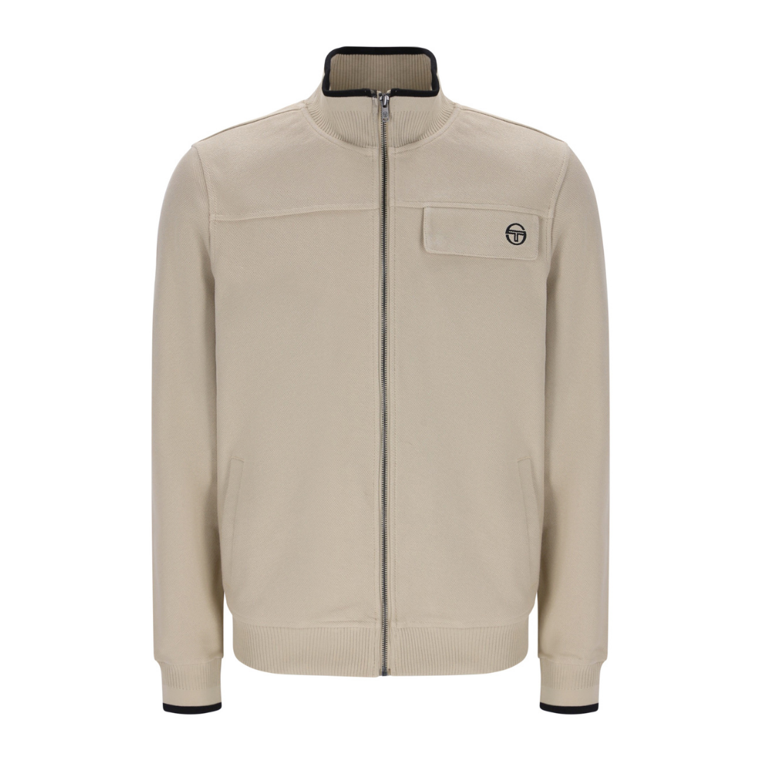 Sergio Tacchini Guilio Track Top in Peyote