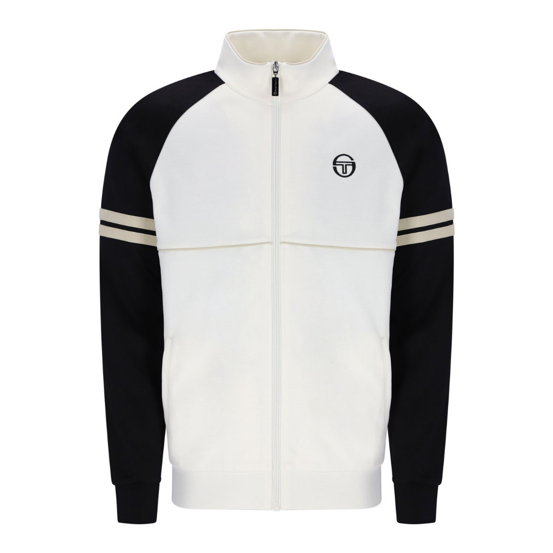 Sergio Tacchini Orion Track Top in Gardenia