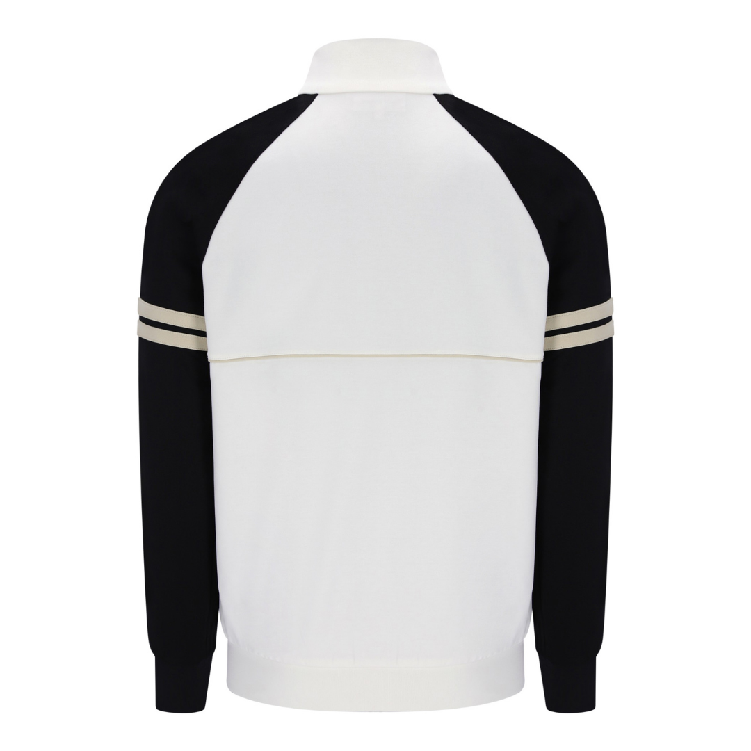 Sergio Tacchini Orion Track Top in Gardenia