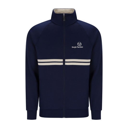 Sergio Tacchini New Dallas Track Top in Maritime Blue