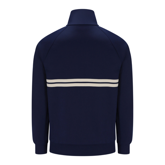 Sergio Tacchini New Dallas Track Top in Maritime Blue