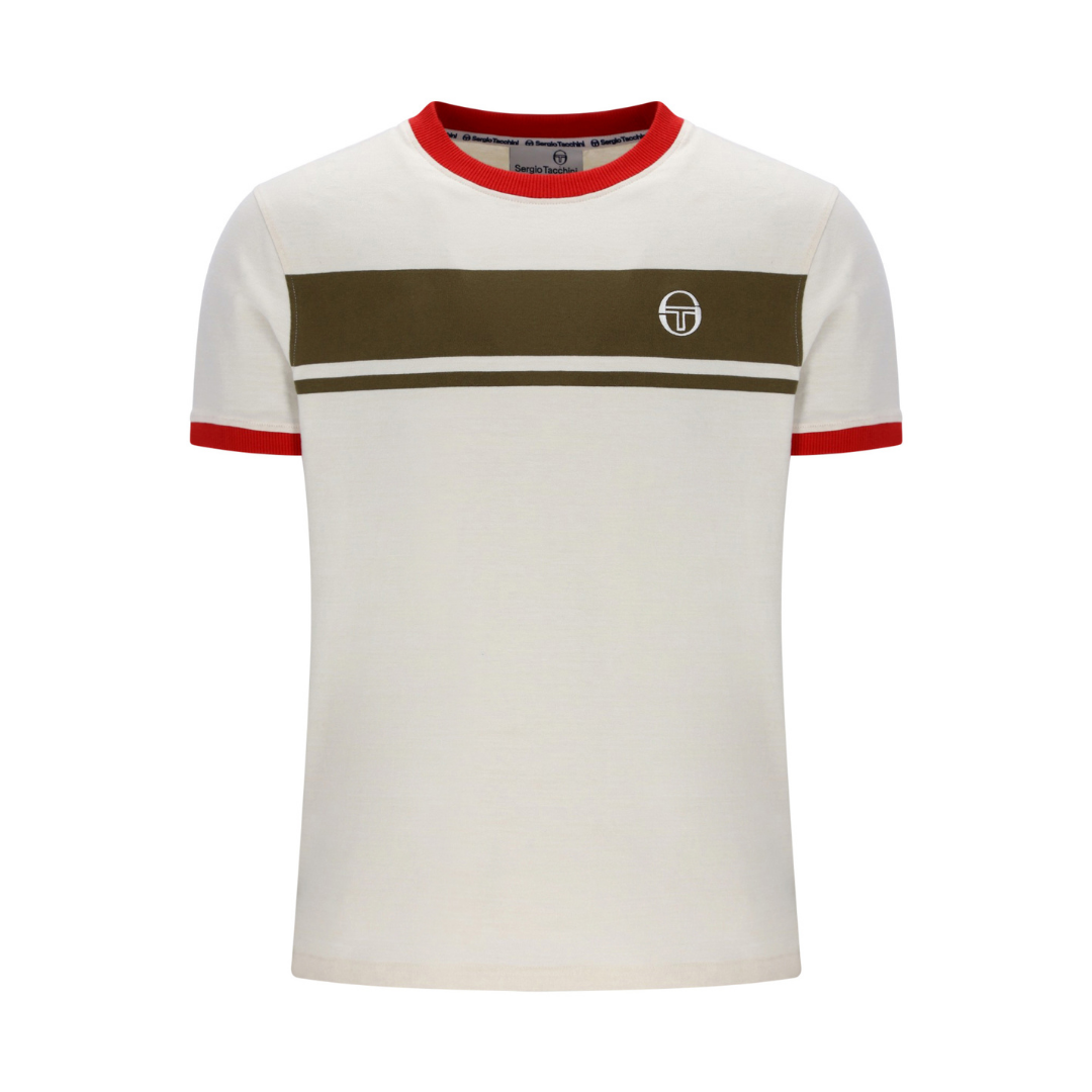 Sergio Tacchini Master T-Shirt in Gardenia