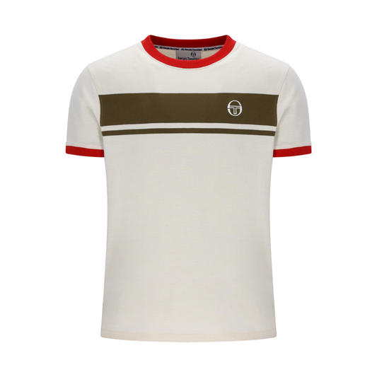 Sergio Tacchini Master T-Shirt in Gardenia