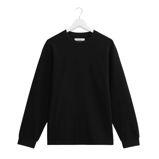 Wax London Hayden L/S T-Shirt in Black
