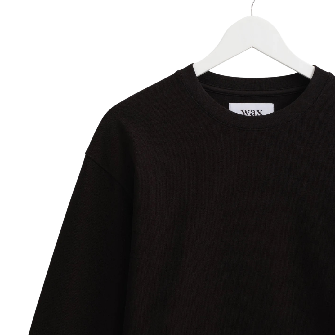 Wax London Hayden L/S T-Shirt in Black