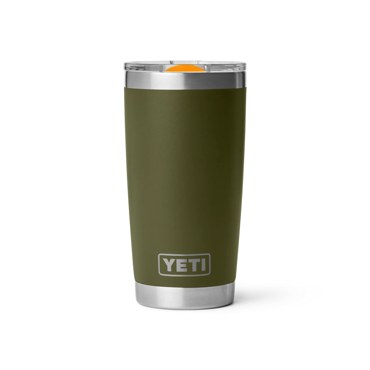 YETI Rambler 20oz Tumbler in Olive/King Crab