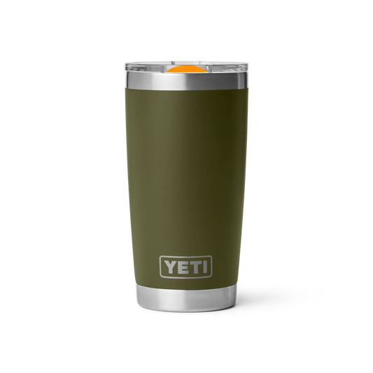 YETI Rambler 20oz Tumbler in Olive/King Crab
