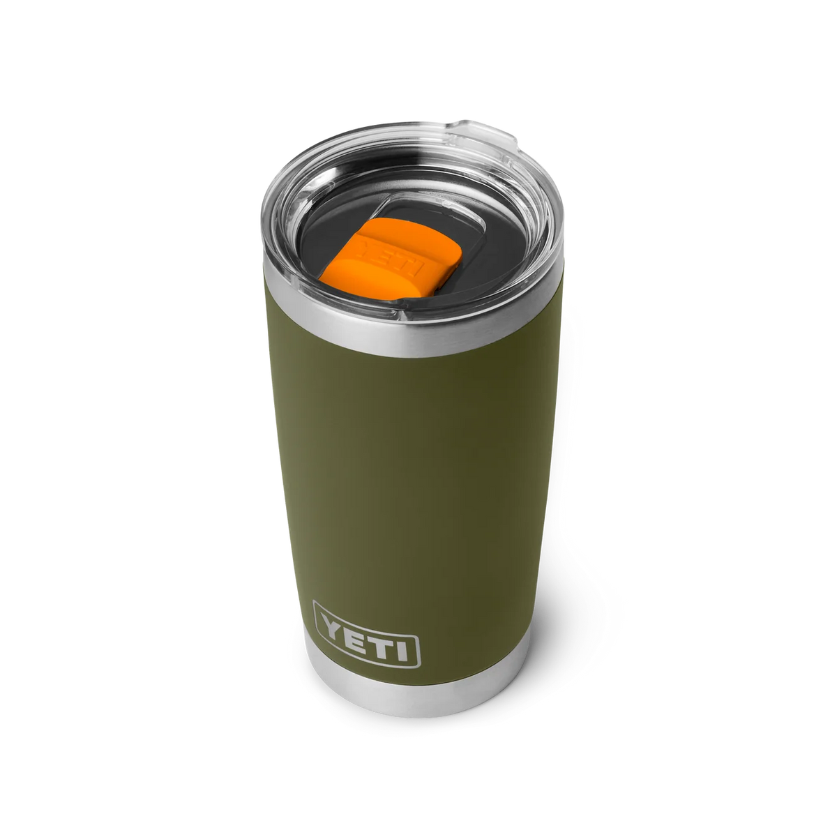YETI Rambler 20oz Tumbler in Olive/King Crab