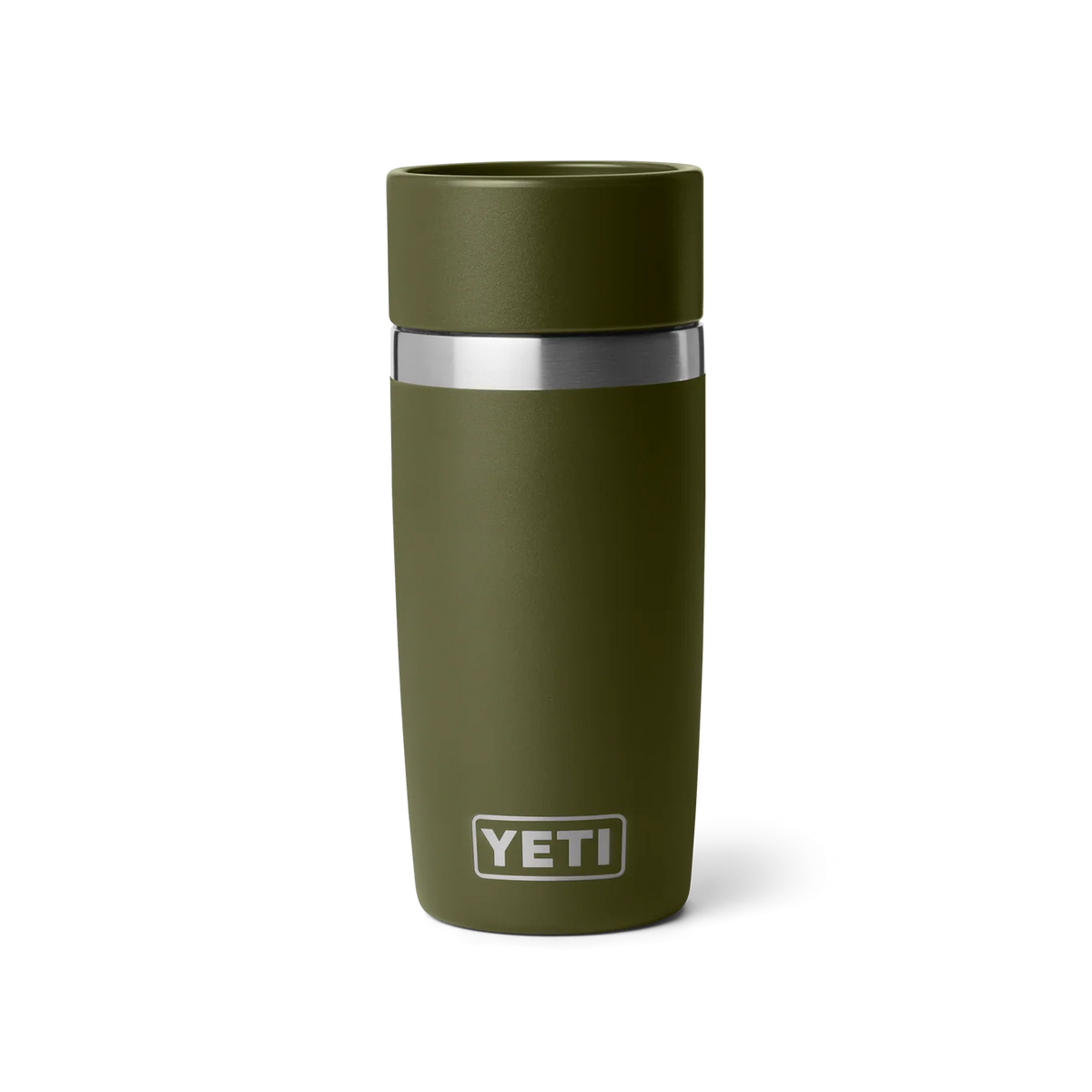 YETI Rambler 12oz Travel Bottle in Olive/King Crab