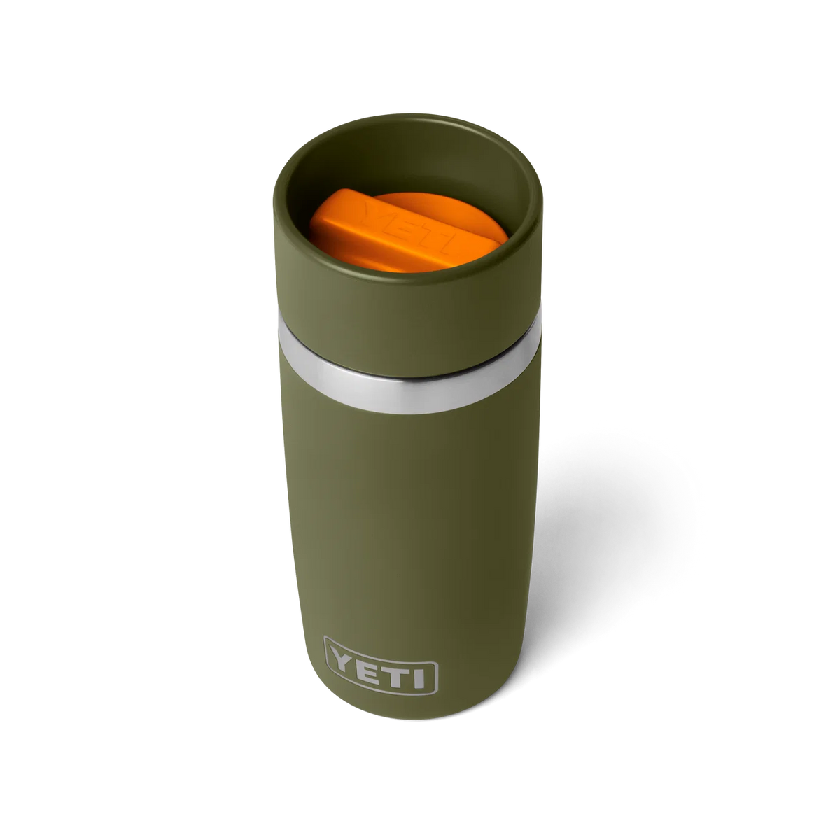 YETI Rambler 12oz Travel Bottle in Olive/King Crab