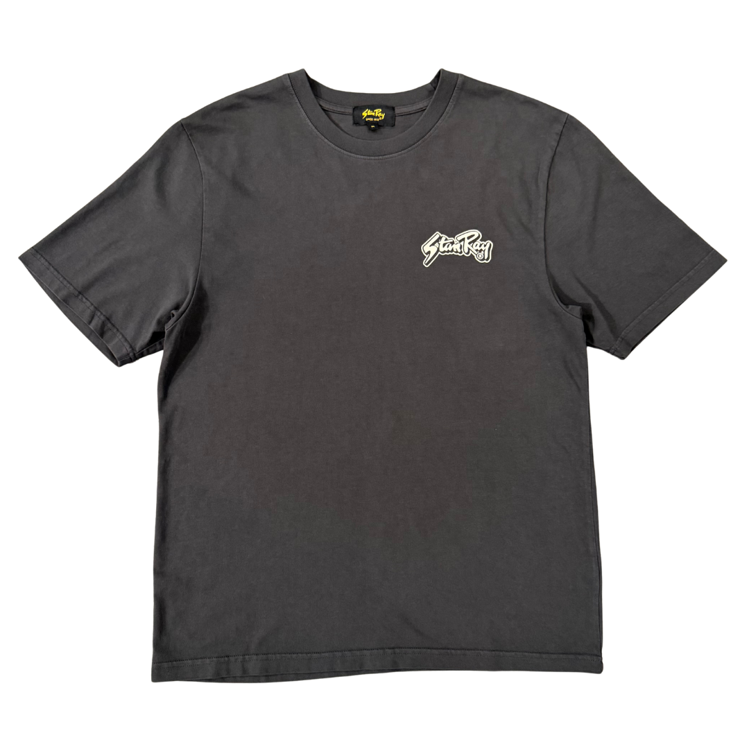 Stan Ray Old Time Service T-Shirt in Washed Black