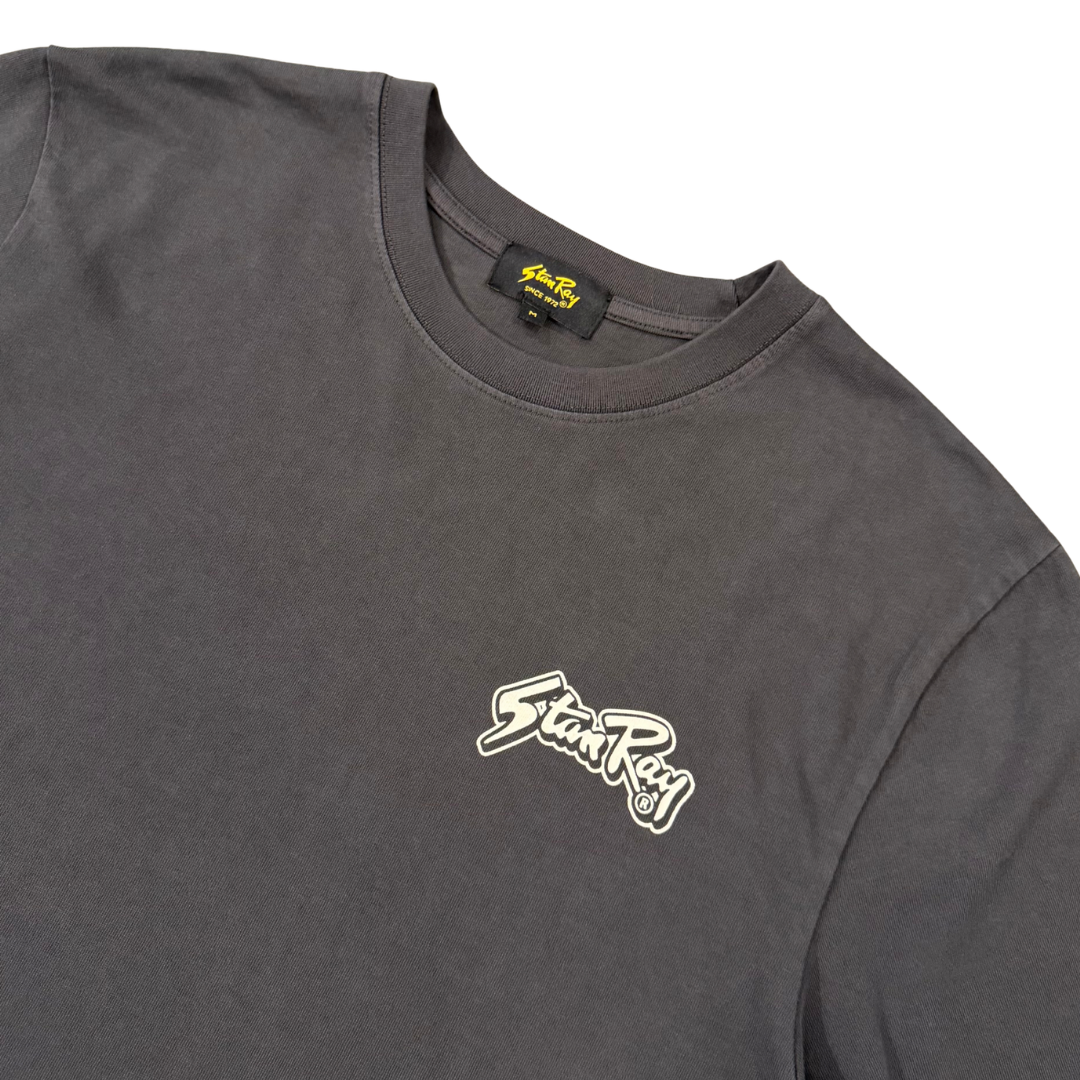 Stan Ray Old Time Service T-Shirt in Washed Black
