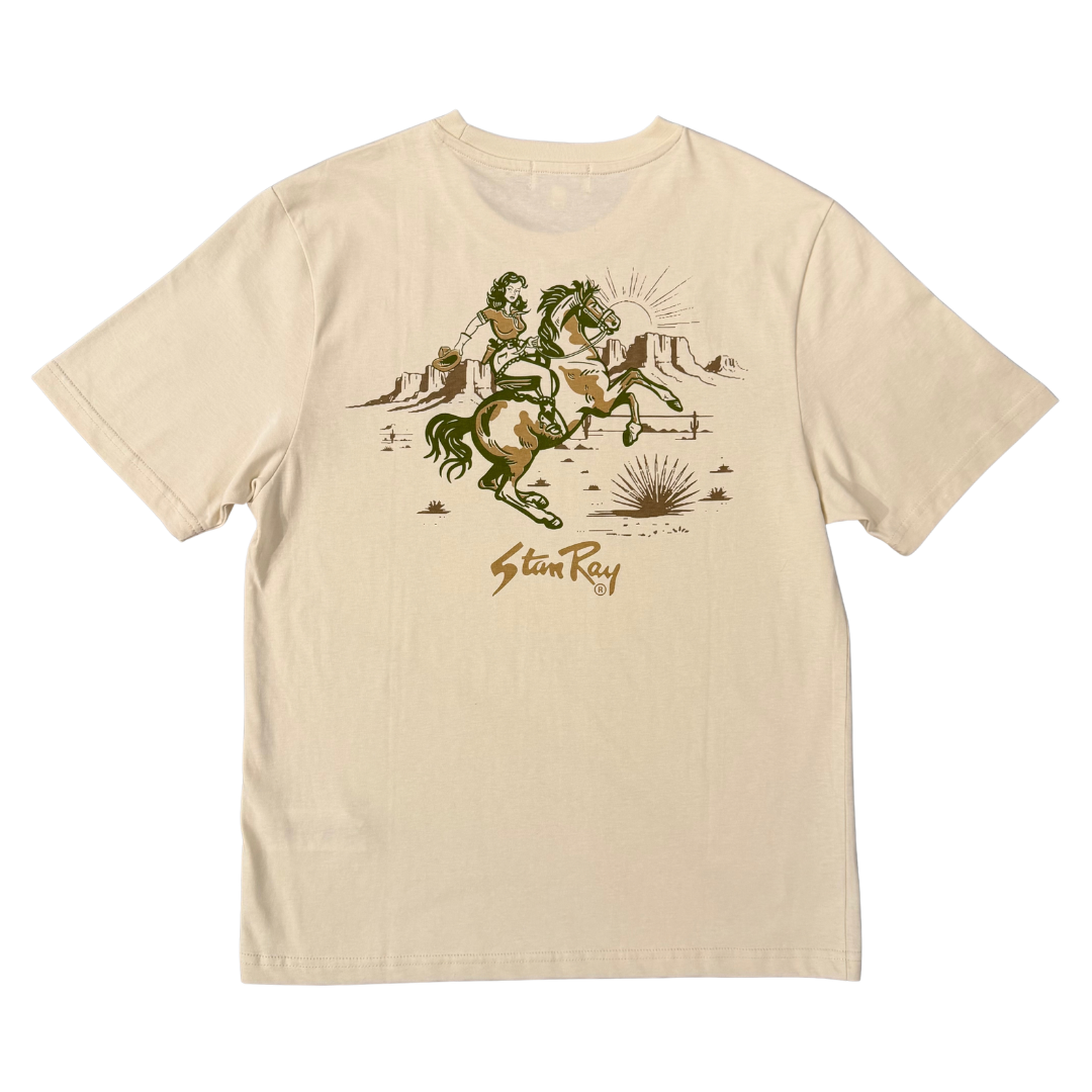 Stan Ray Lady Luck Tee in Natural