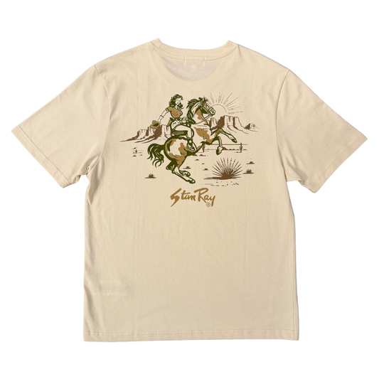 Stan Ray Lady Luck Tee in Natural