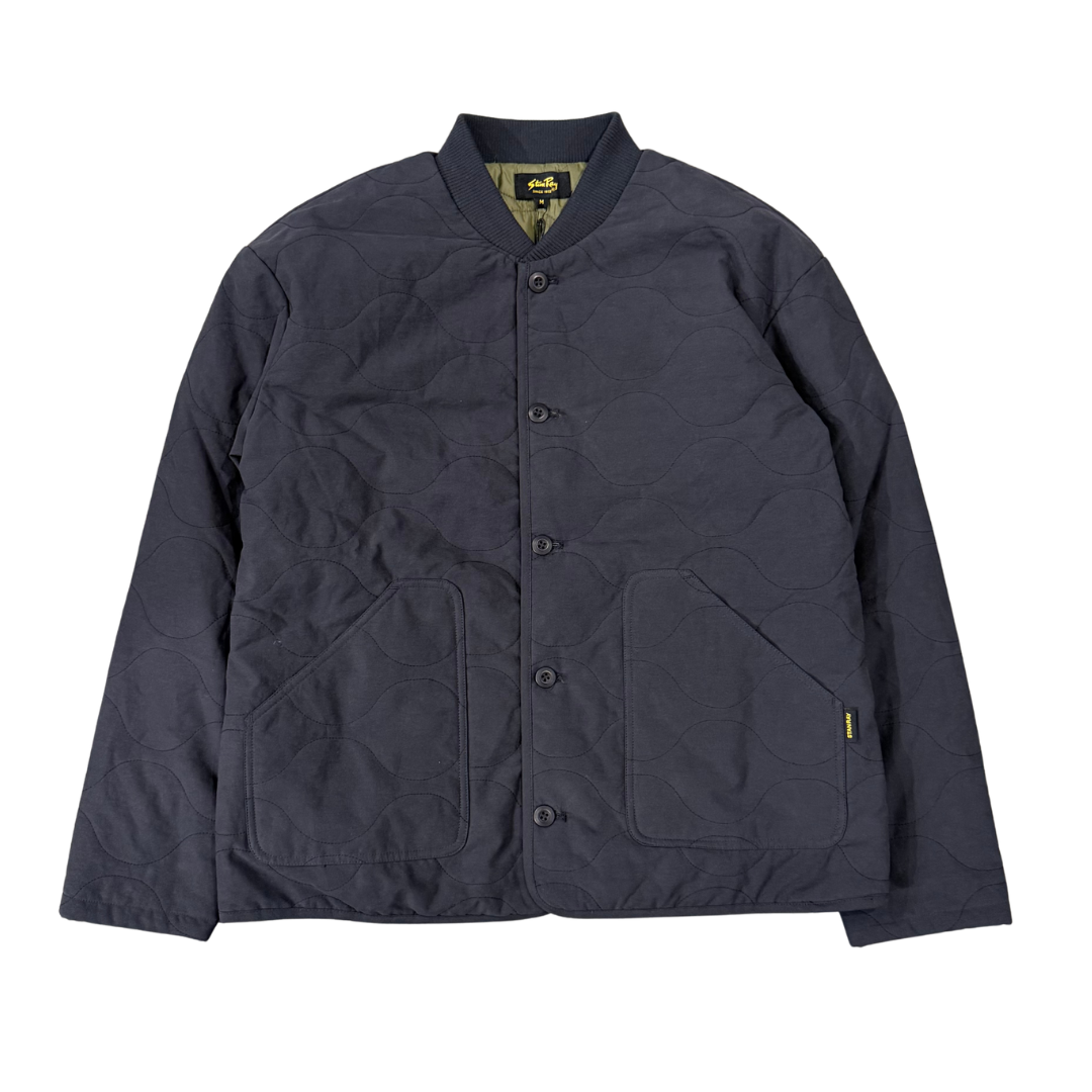 Stan Ray Quilted Jacket in Black