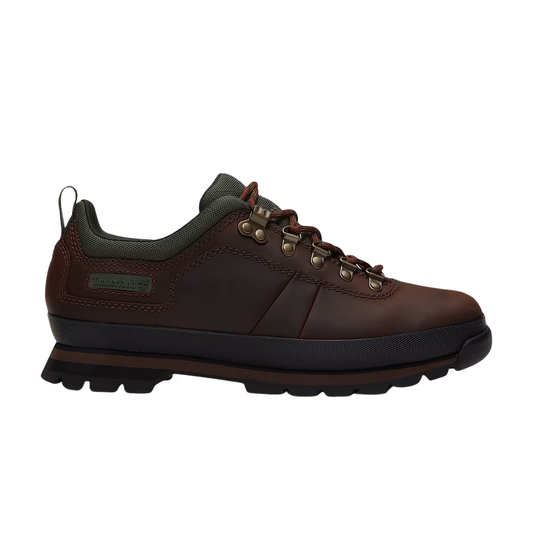 Timberland Euro Hiker Lace Up Shoe in Dark Brown
