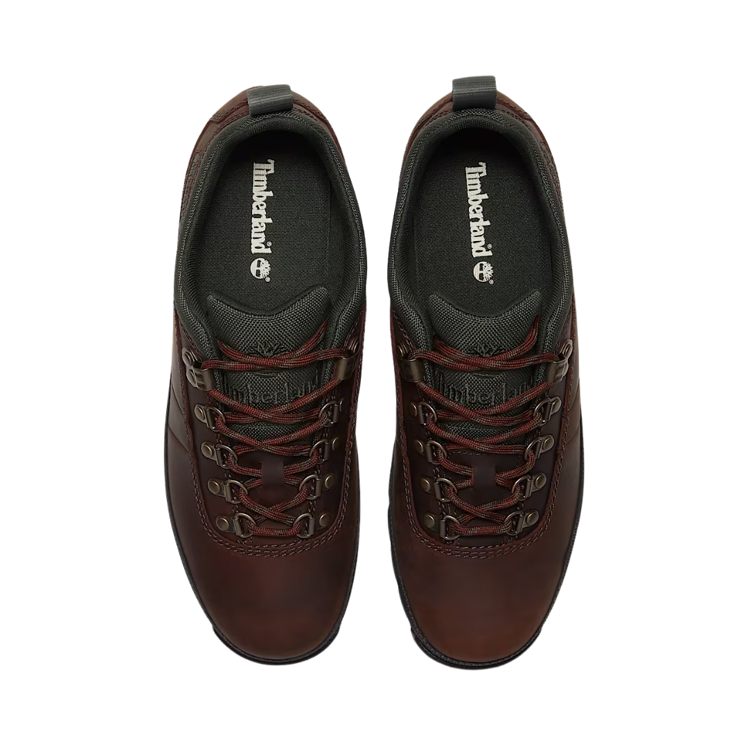Timberland Euro Hiker Lace Up Shoe in Dark Brown