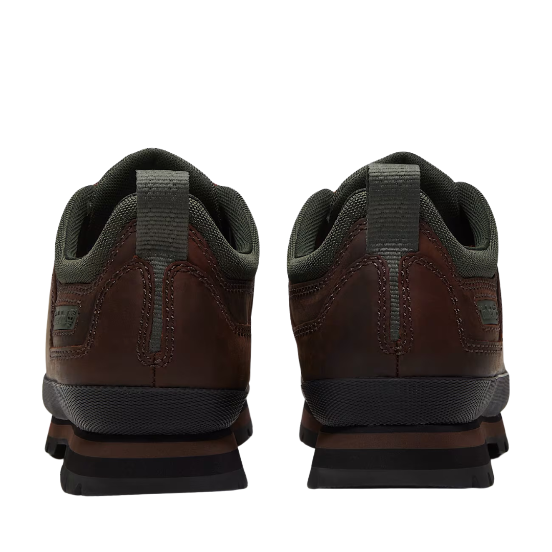 Timberland Euro Hiker Lace Up Shoe in Dark Brown
