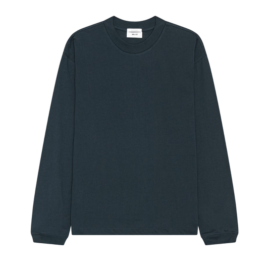 NN.07 Lionel LS T-Shirt in Navy