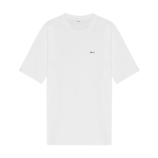 NN.07 Adam EMB 3209 T-Shirt in White