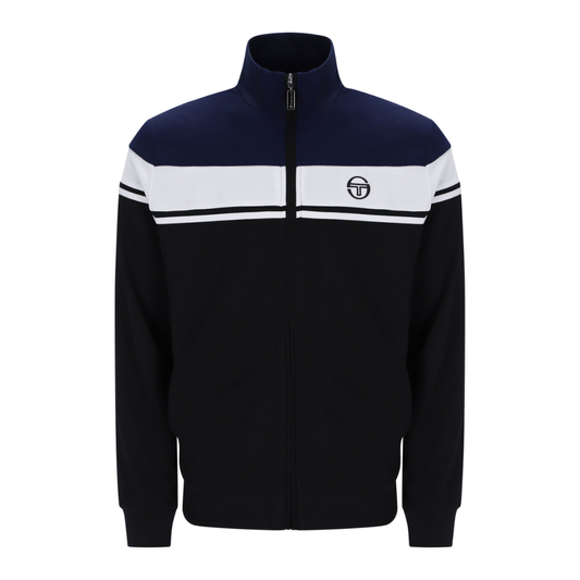 Sergio Tacchini Damarindo Track Top in Maritime Blue/White/Black
