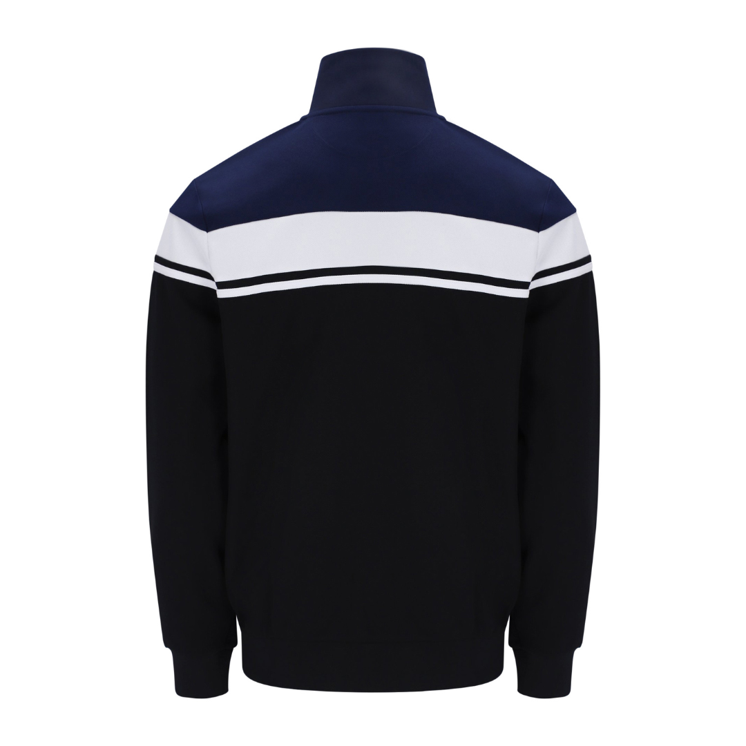 Sergio Tacchini Damarindo Track Top in Maritime Blue/White/Black