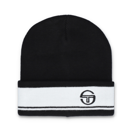 Sergio Tacchini Sellarz Beanie in Black