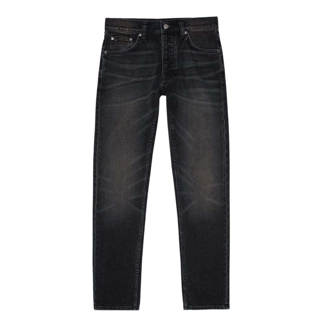 Nudie Jeans Solid Ollie in Black Force
