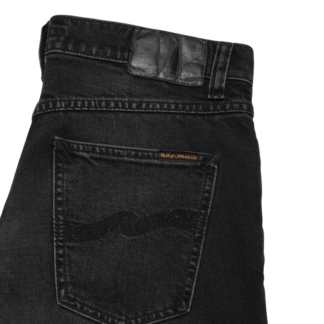 Nudie Jeans Solid Ollie in Black Force