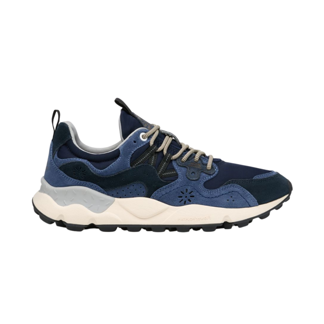Flower Mountain Yamano 3 Sneakers in Navy & Blue