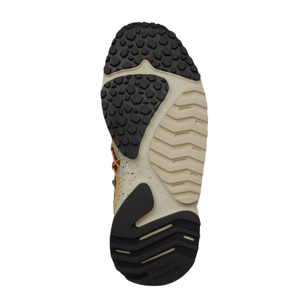 Flower Mountain Yamabushi Sneakers in Mud & Dark Brown