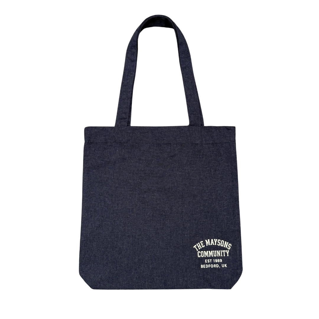 The Maysons Community Tote Bag in Denim Blue