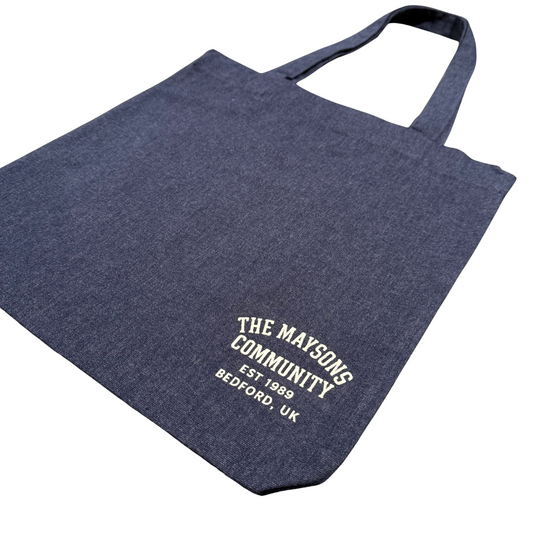 The Maysons Community Tote Bag in Denim Blue